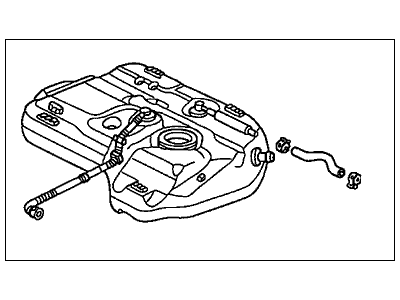 Acura 17500-S9V-A01 Tank, Fuel