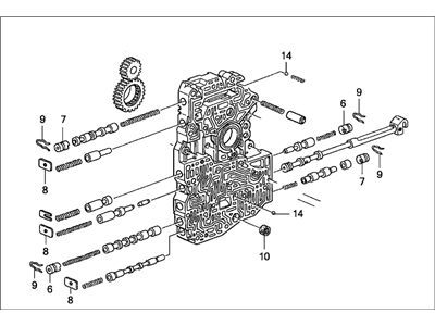 2001 Acura MDX Valve Body - 27000-PGH-000