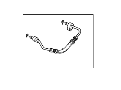 Acura 16728-P8E-A01 Hose B, Fuel Joint