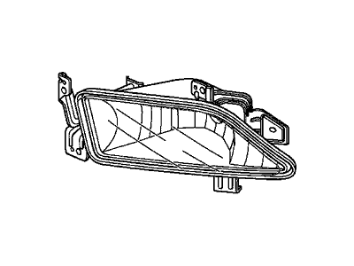 75825-SD2-000ZB Acura Outlet, Passenger Side Demister (Off Black) Illustration 1 of 1