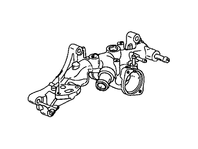 2002 Acura MDX Thermostat Housing - 19410-P8C-A01