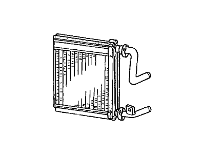 Acura 79110-S0X-A01 Core, Heater