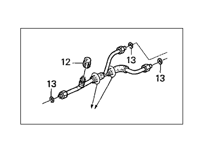 2004 Acura MDX A/C Hose - 80321-S3V-A01