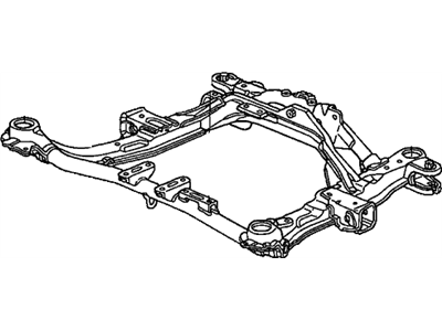 2001 Acura MDX Axle Beam - 50200-S3V-A00