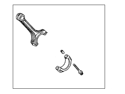 2001 Acura MDX Connecting Rod - 13210-PGK-A00