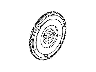 2011 Acura TSX Flywheel - 22100-R40-003