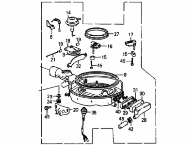 36010-PL2-901 Acura Joint (Two-Way) Illustration 1 of 1