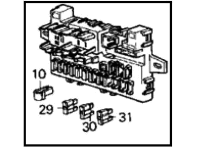 8-94455-155-0 Acura Screw, Front Cover Illustration 1 of 1