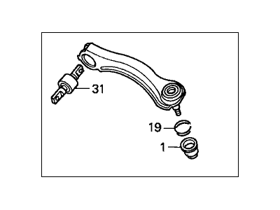 Acura CL Control Arm - 52400-SM1-A04