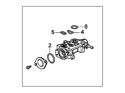 1997 Acura CL Idle Control Valve - 16500-P0A-A01