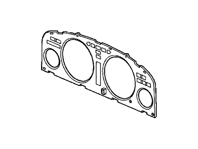 Acura 78171-SV4-A41 Visor Assembly, Meter (Lower)