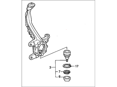 Acura CL Steering Knuckle - 51215-SV4-J52