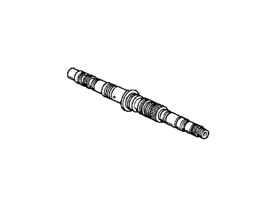 Acura 23230-P0X-000 Shaft, Secondary