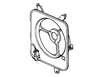 1999 Acura CL Fan Shroud - 38615-P0A-000