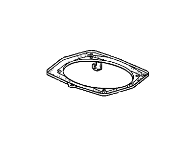 8-97806-918-0 Acura Plug, Hole (Black) (Right) Illustration 1 of 1