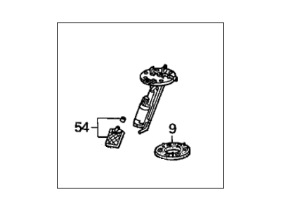 35106-SP0-A01 Acura Cover A, Illumination Ring Illustration 1 of 1