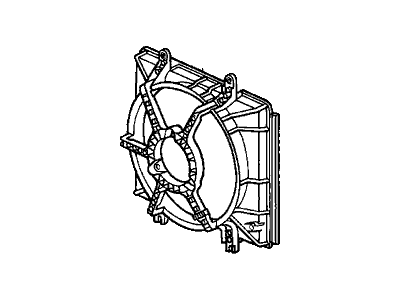 Acura CL Fan Shroud - 19015-P0A-003