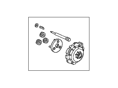 2003 Acura RSX Starter Drive Gear - 31220-RNA-A51