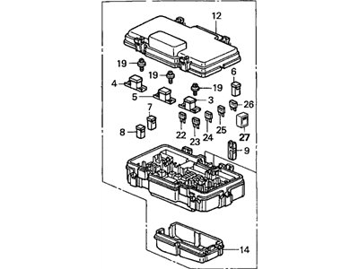 8-97025-156-0 Acura Guard, Valve Body Master Mac Illustration 1 of 1