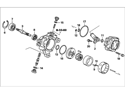 Acura 93401-06020-07 Bolt-Washer (6X20) 93401-06020-07 Acura Bolt-Washer (6X20) Illustration 1 of 1