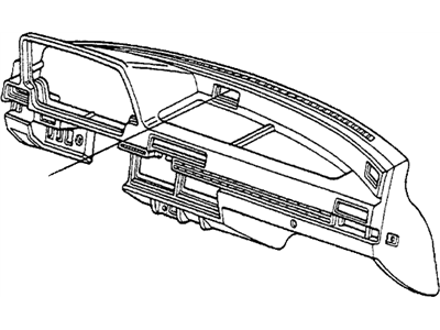 39781-S3M-A00ZZ Acura Bracket A, Vsa Unit Illustration 1 of 1