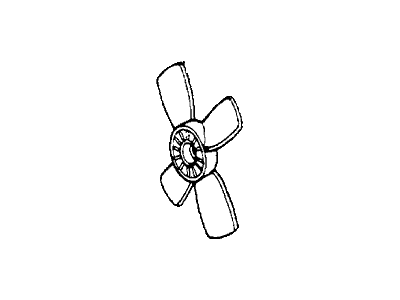 Acura Integra Fan Blade - 19020-PC6-003