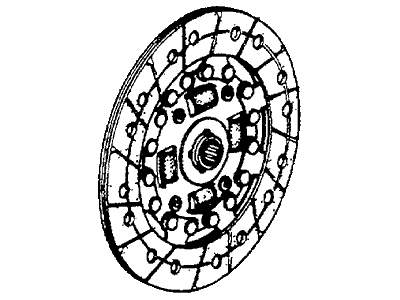 1989 Acura Integra Clutch Disc - 22200-PG7-J00