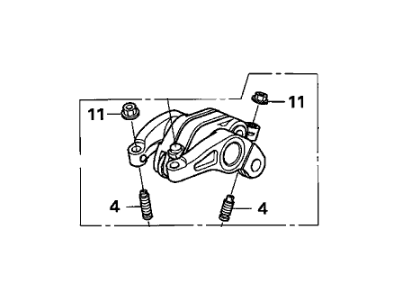 Acura 14620-RNA-A01 Arm Assembly, Rocker