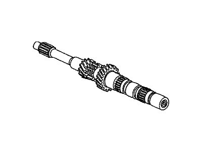 23210-PNS-020 Acura Transfer Shaft Illustration 1 of 1