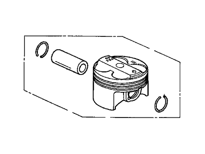Acura Pistons - 13020-PRB-A01