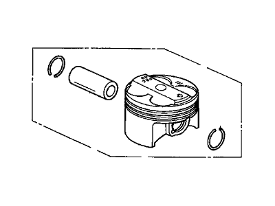 2002 Acura RSX Pistons - 13020-PRB-A01