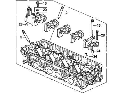 Acura CL Cylinder Head - 12100-P0A-000