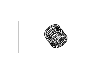 Acura 13031-P0G-A01 Ring Set, Piston (Over Size) (0.50) (Teikoku)