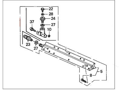 Acura 16610-P0A-A00 Pipe, Fuel