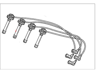 Acura CL Spark Plug Wire - 32703-P0H-A00