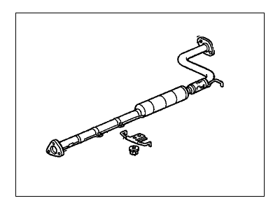 1997 Acura CL Exhaust Pipe - 18220-SV1-C70