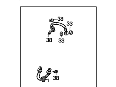 1997 Acura TL Hydraulic Hose - 01466-SW3-J00