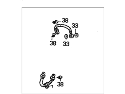 1999 Acura CL Brake Line - 01466-SY8-000