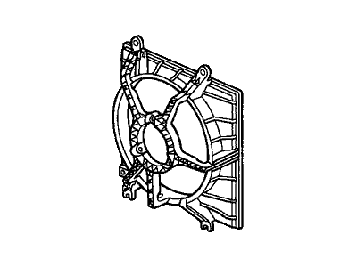 Acura 19015-P0G-A01 Shroud