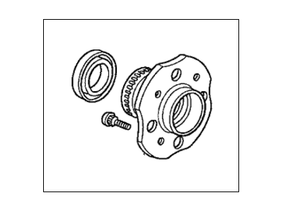 42200-SV2-N51 Acura Rear Hub Unit Bearing Assembly Illustration 1 of 1
