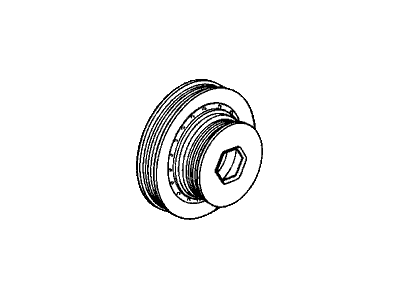 Acura CL Crankshaft Pulley - 13810-P0A-003