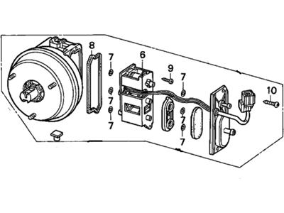 Acura 36520-P0A-A01 Actuator Assembly