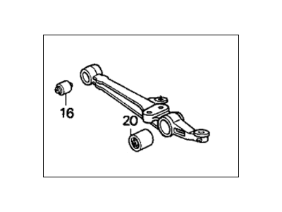 Acura 51365-SV7-A00 Left Front Arm (Lower)