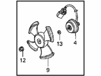 8-97110-821-0 Acura Seal, Radiator (Upper) (L=300) Illustration 1 of 1