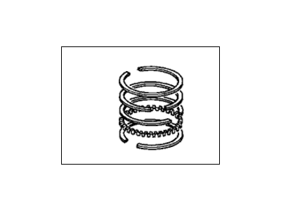 Acura CL Piston Rings - 13021-PT1-003