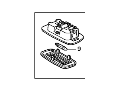 Acura CL Interior Light Bulb - 34260-SV1-A01