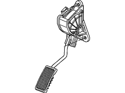 Acura 17800-STK-A81 Pedal Assembly, Accelerator