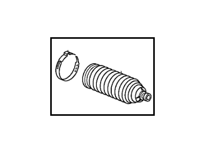 Acura 53429-STK-A01 Dust Seal Set, Tie Rod