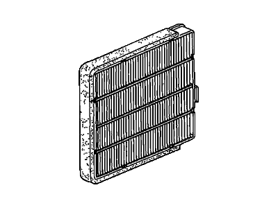 80290-S0X-A02 Acura Filter Assembly Illustration 1 of 1
