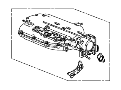 Acura 06120-RDJ-A02 Gasket Kit, Rear Cylinder Head
